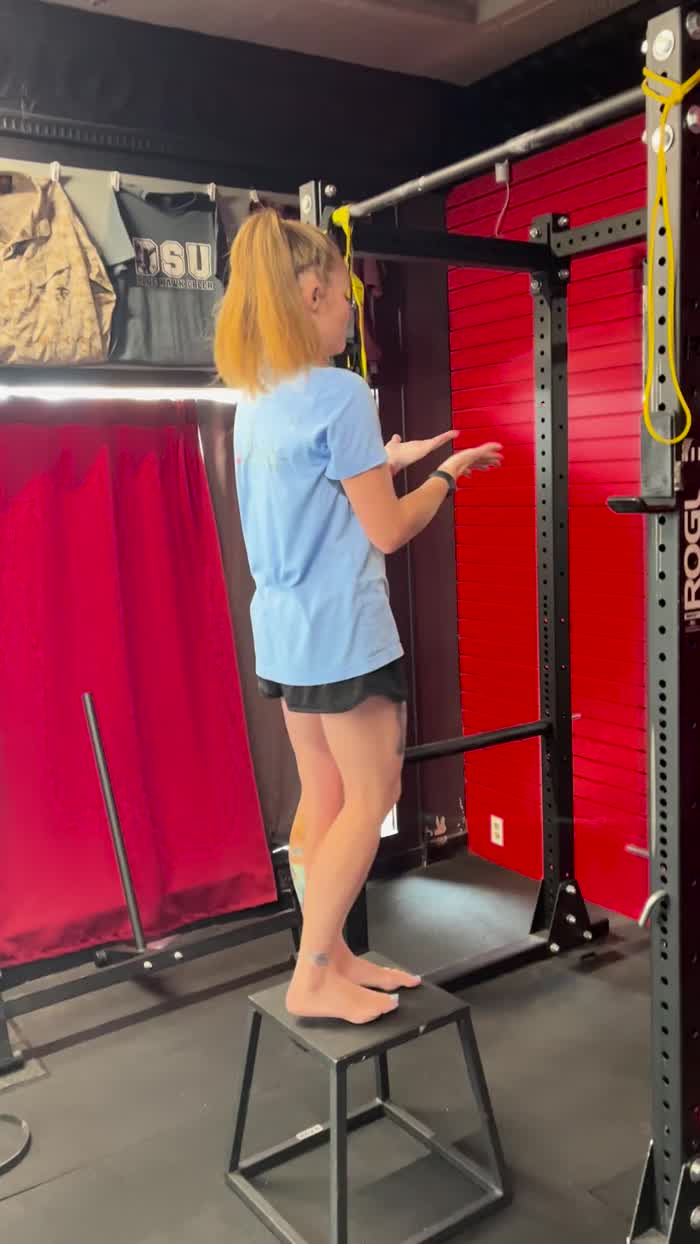 I’ve always struggled BAD with chin ups so to hit three unassisted was a celebration!