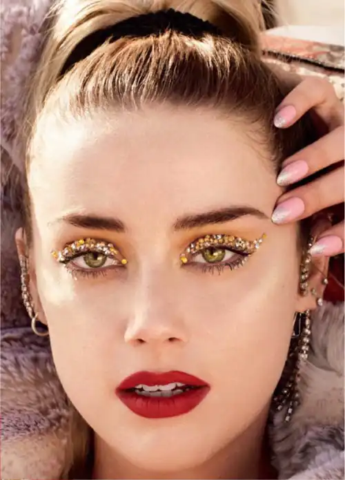 Make up on face