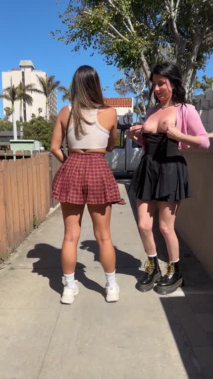 In Public places
