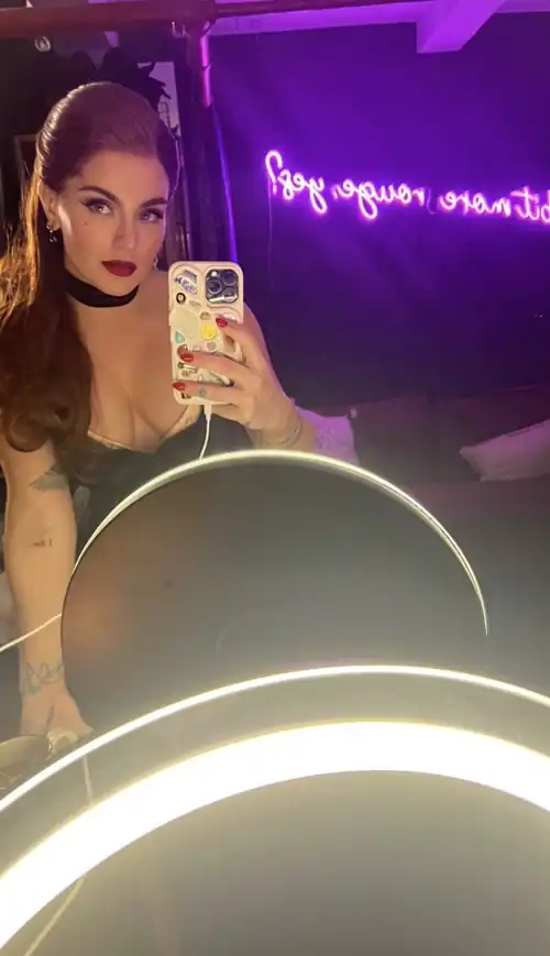 JoJo backstage for Moulin Rouge Broadway (May 2023)