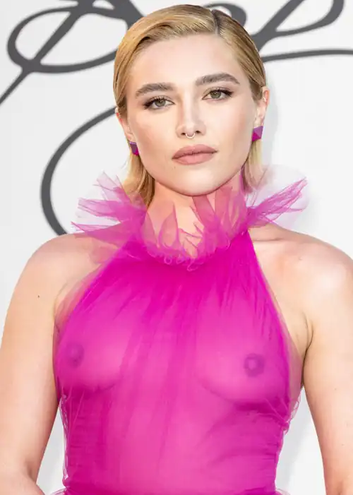 Nose Ring and Dark Nipples