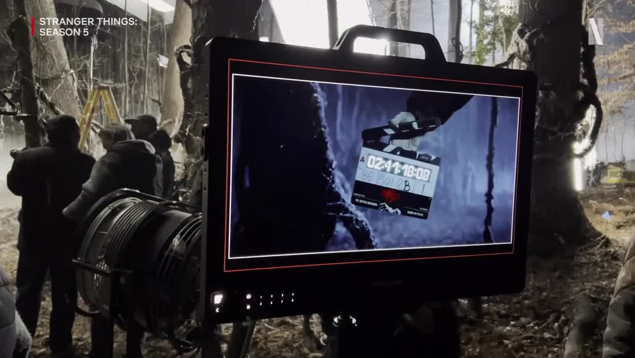 halfway mark of filming the final season of Stranger Things