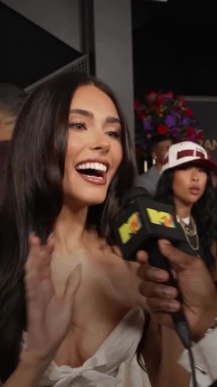 Madison Beer - Grammy red carpet follow-up by MTV