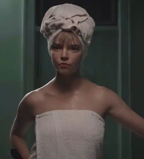 Fresh from the shower