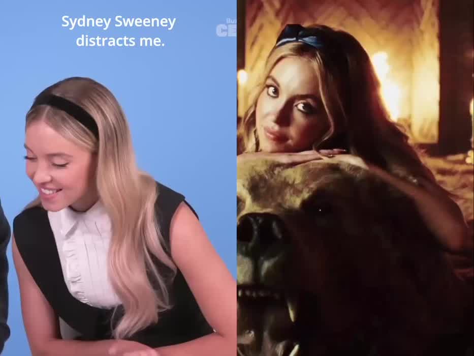 Gotta appreciate Sydney Sweeney's booty more