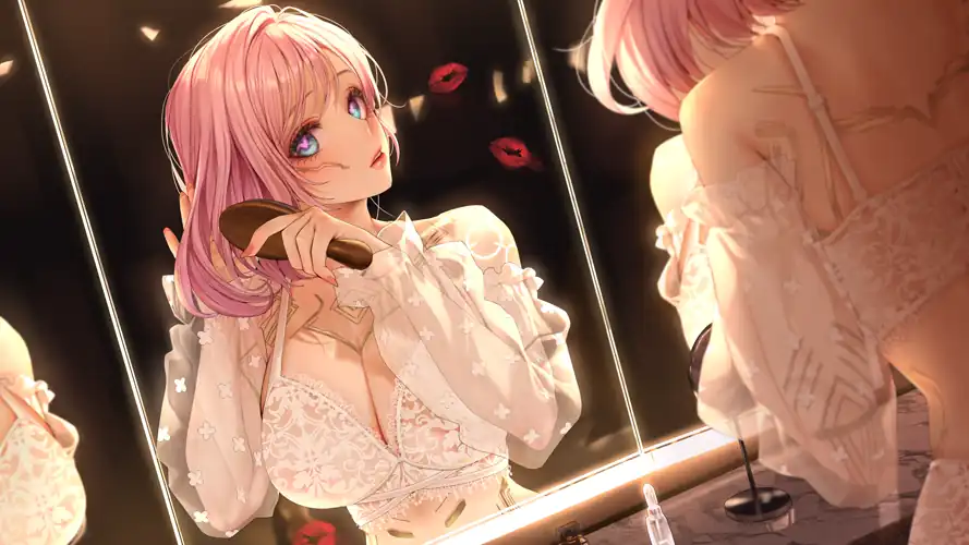 "Looking cute to dom you, wait like a good boy" [Lily's Labyrinth of Lust]