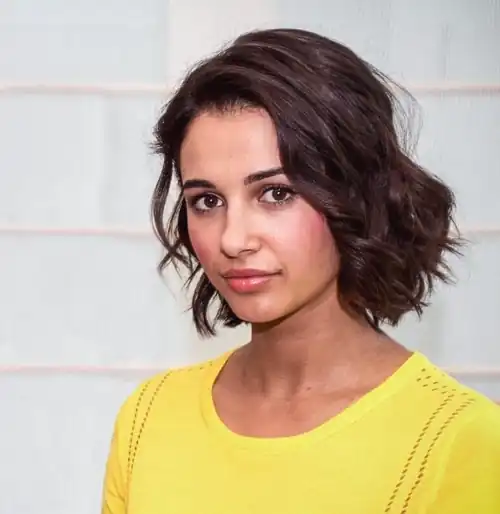 with short hair