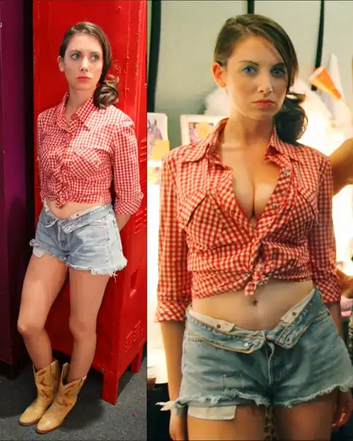 Red hot Alison in "Hot Sluts" (2006)