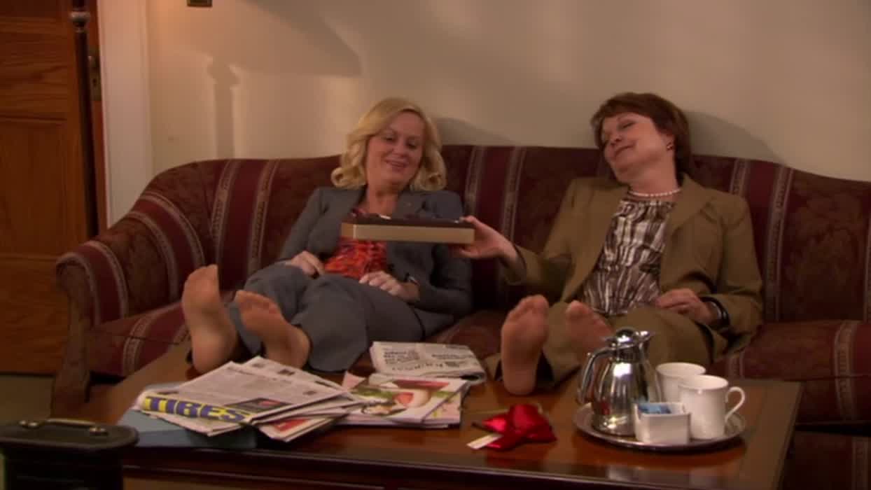Amy Poehler & Pamela Reed
