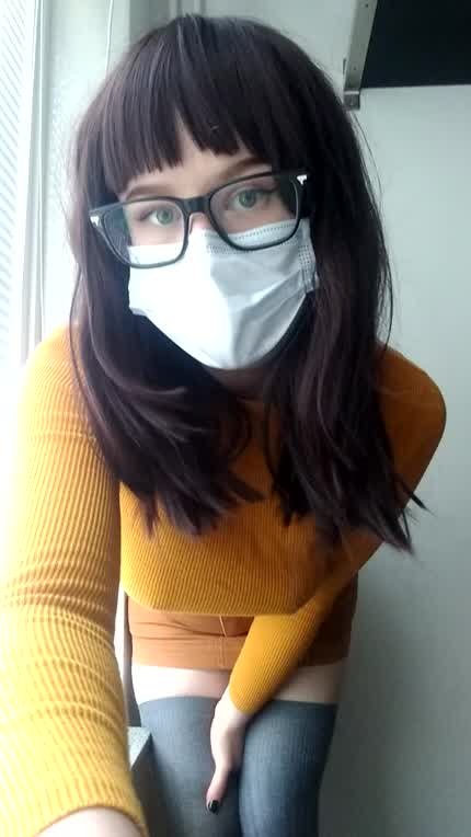 Slutty Velma, hope you like... never been fucked while in cosplay before 😈