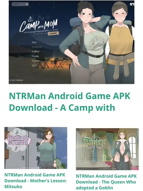 [NTR MAN] GUYS does all his game has a good ending route 