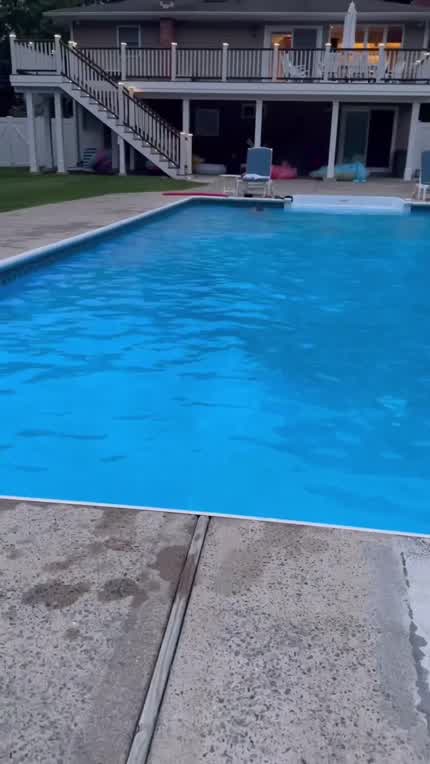 Taylor swimming pool - IG - August 2023