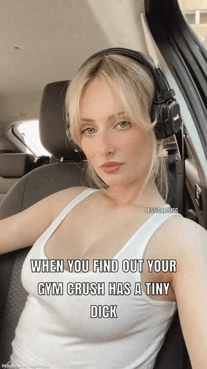 His gym shorts where just a little to tight today!