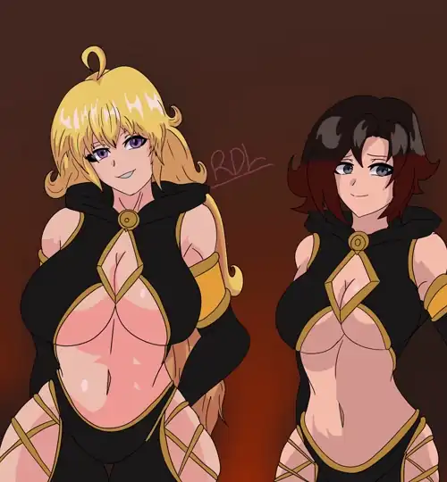 The Rose/Xiao Long Duo  ( Red Dragon Lust) 