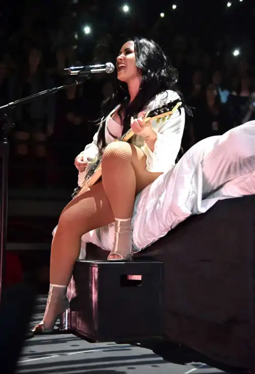 Demi in her legendary concert (2018)