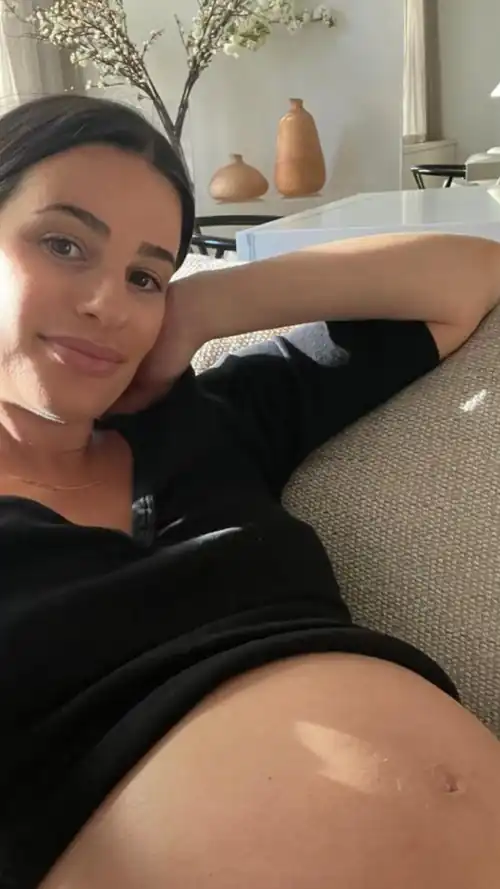 Lea Michele pregnant 