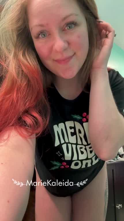 Tis the season to cum on my tits! ;)
