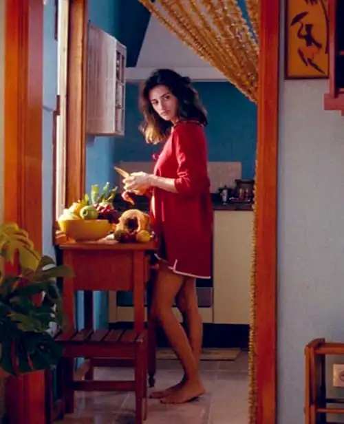 Barefoot in the kitchen