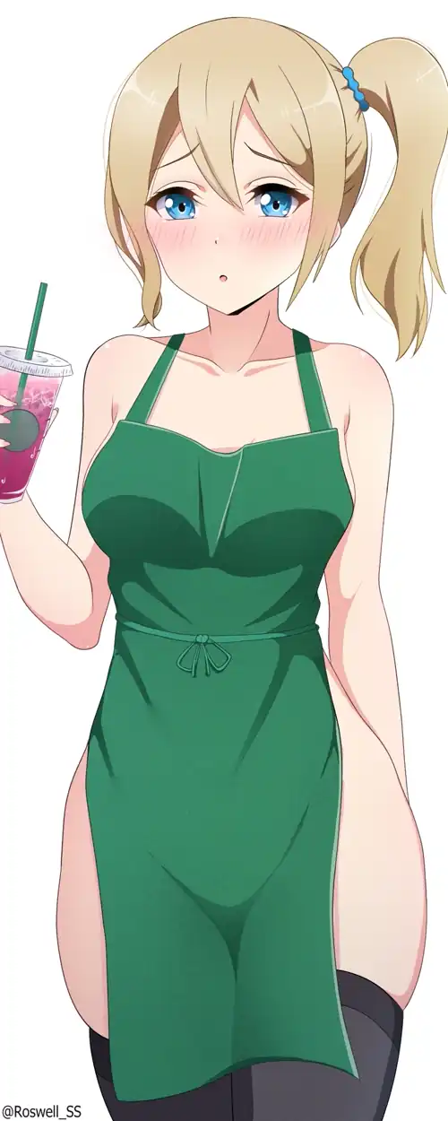 Timid barista (By Roswell)