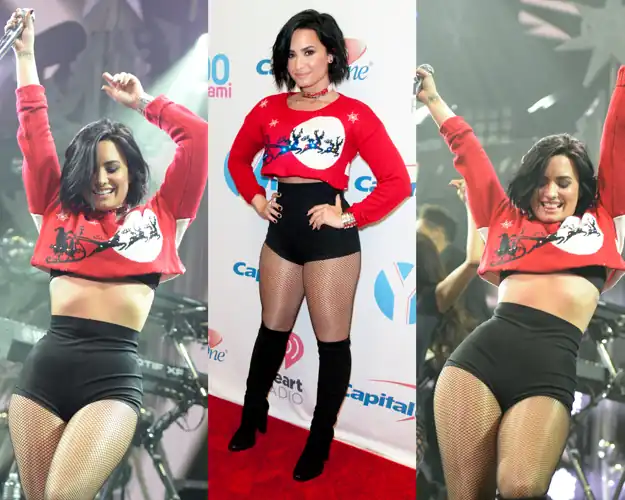 Demi Lovato - iheart Radio jingle ball