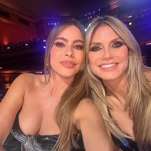 Sofia and Heidi Klum at AGT - Instagram 3/16/24