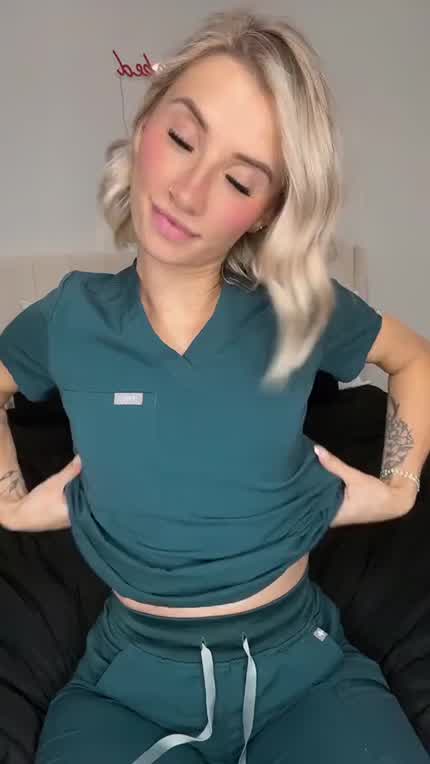 I'm really a nurse... and I really want to make you feel better...