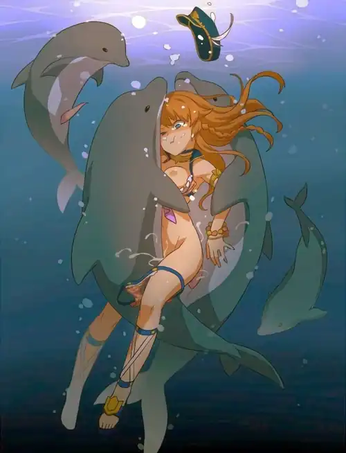 I can’t believe I’m stranded in the middle of the sea and being used senseless by these creatures.. [ Squemezzo]