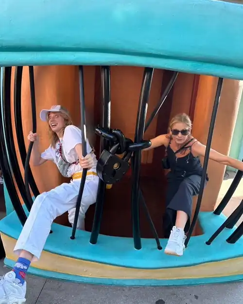 Another pic with her Revenge Mommy SMG at Disneyland - 6/26/23
