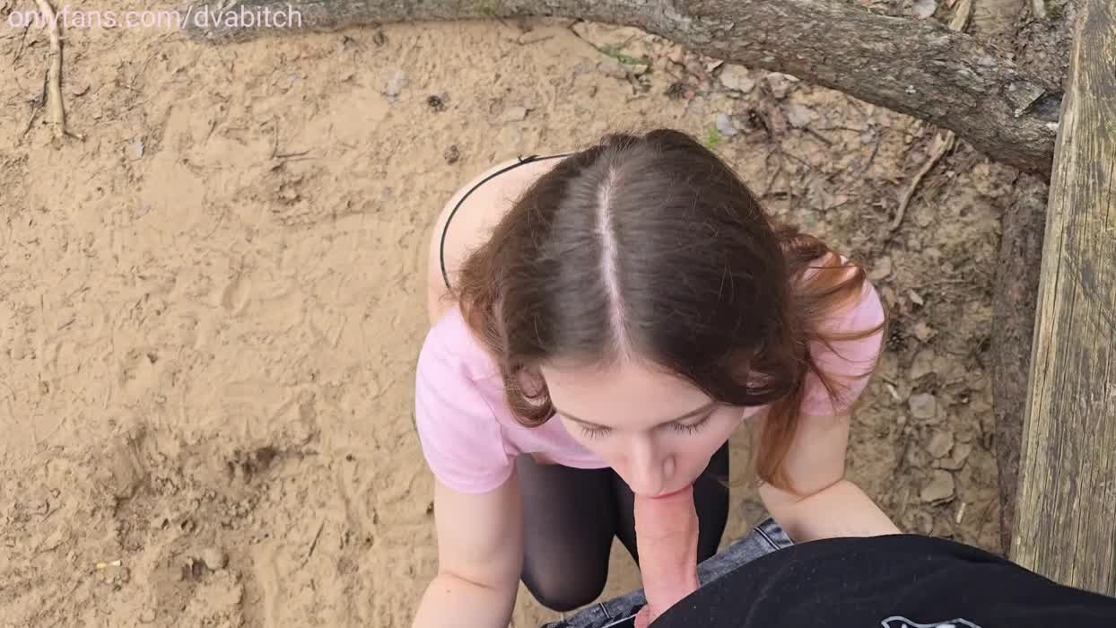 POV You Went on a Walk With Me and I am Already Sucking Your Dick