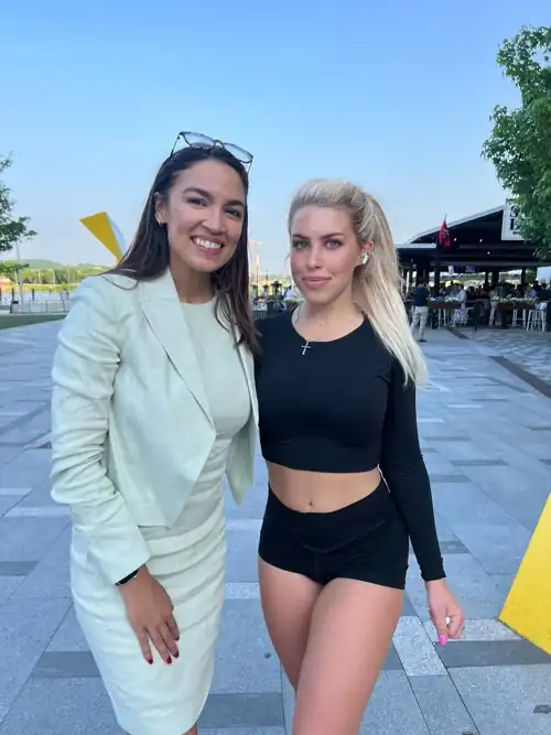Isabella Maria DeLuca and AOC
