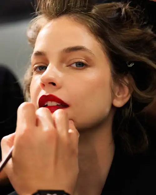 Getting ready for Vogue World: Paris • thebarbsangel IG • June 23, 2024