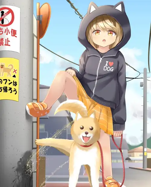 Taking My Dog for Walk and Pee