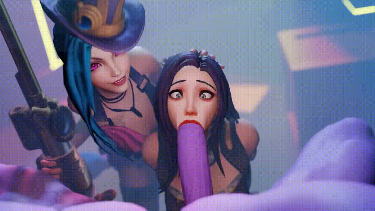 Jinx and Caitlyn (RougeNine)