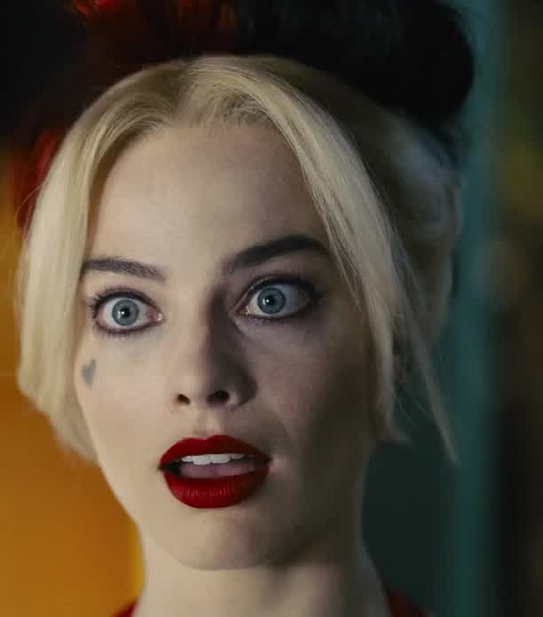 As Harley Quinn in “The Suicide Squad” 2021