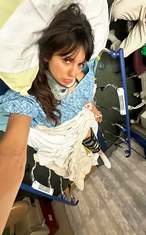 Nina injured/hospitalized after motorbike accident. Pic is from her Instagram 5/20/24