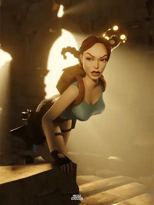 Dark Horse statue render by Nicole Bounxe