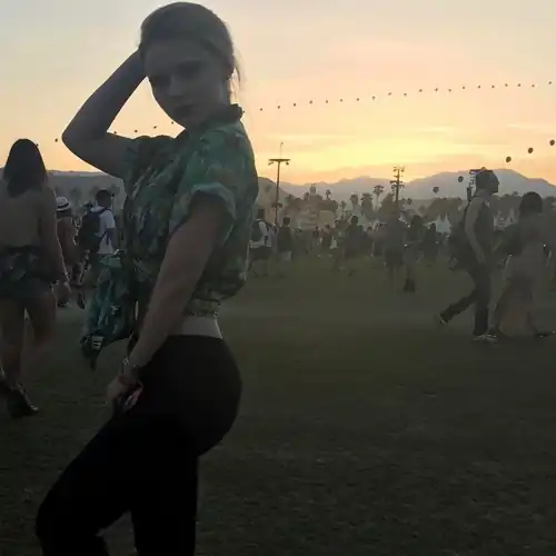 Sunset at Coachella