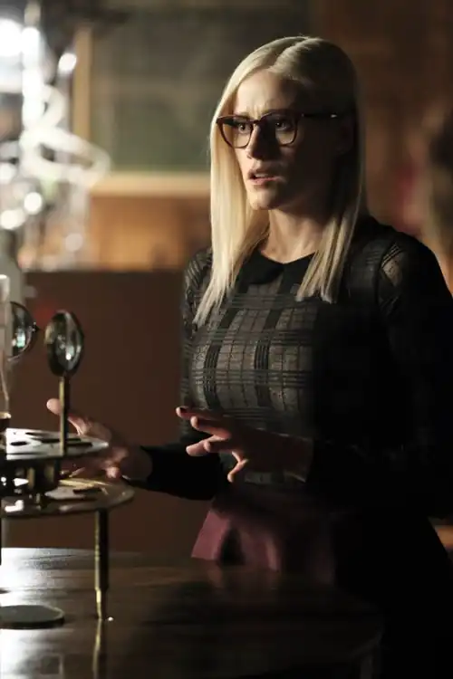 Olivia Taylor Dudley, having that "Hot Teacher in a Struggling Top" vibes