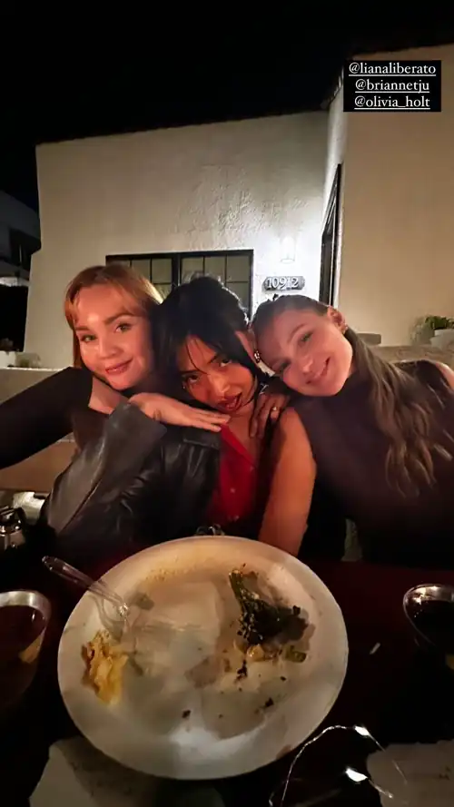 Dinner with Liana Liberato and Brianne Tju 11/9/2023