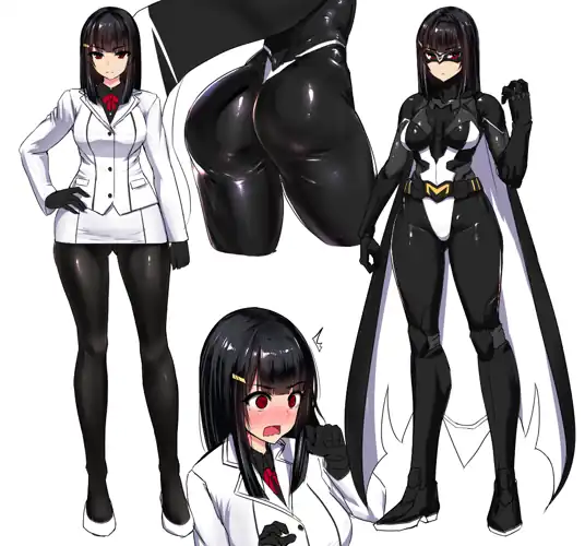 Office Lady by day, Superhero by night (Ishimiso) [Original]