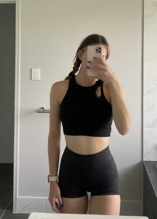 I feel hottest after the gym