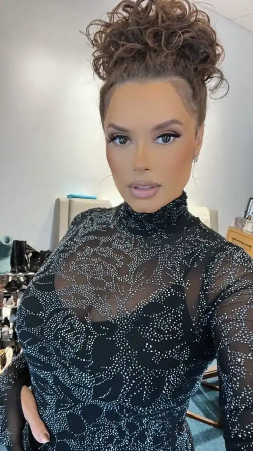 Joy Taylor black dress