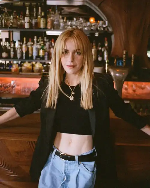 At the bar