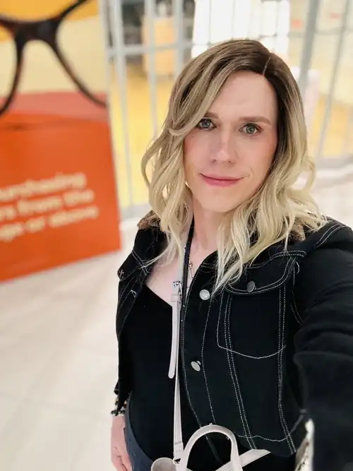 Here’s my face in public, being visible on a date with my beautiful wife 💕