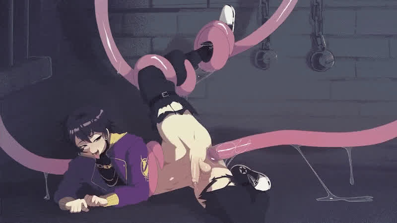 Caught by the tentacle monster! (Blorperoni)