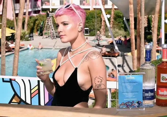 Pink hair
