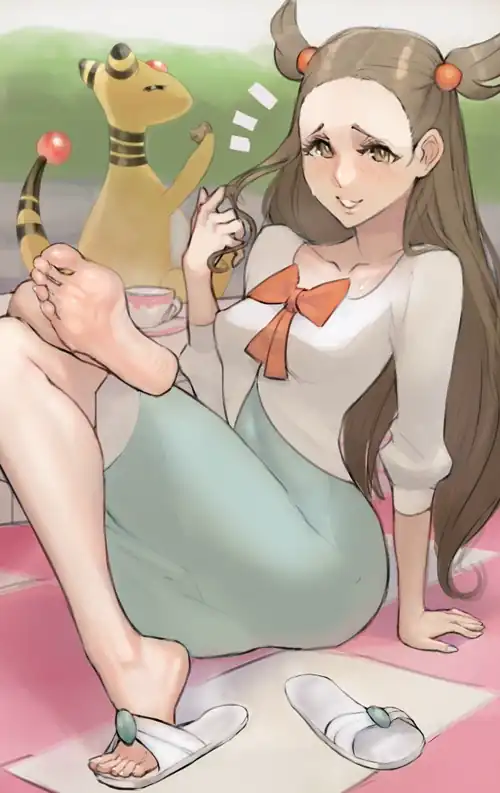 Jasmine tempting you with a good time [Pokémon] (Scas)