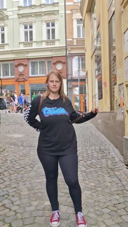 The same sightseeing is boring - sometimes you have to show those huge tits. Heh