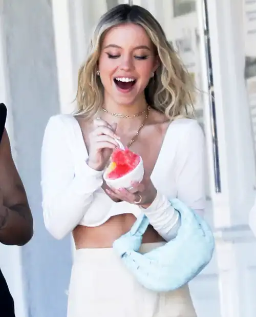 At the Diddy Riese bakery after a photo shoot in Los Angeles on Feb. 5 2022