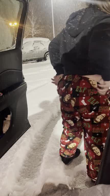 what would you do if you drove by and saw me flashing outside this restaurant?